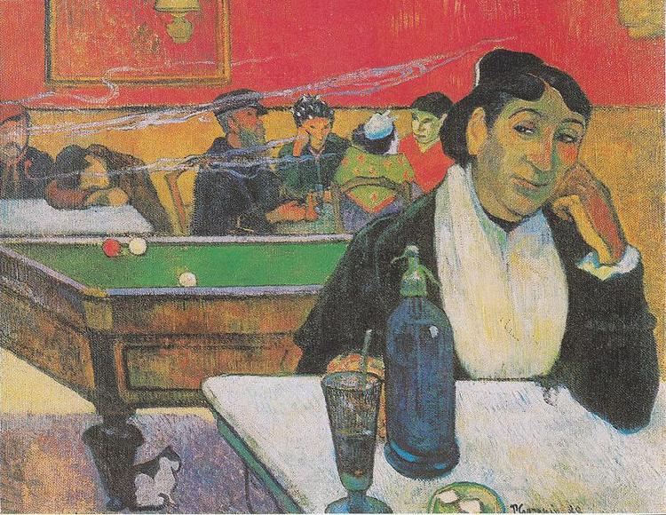 Paul Gauguin Cafe de nit a Arle oil painting picture